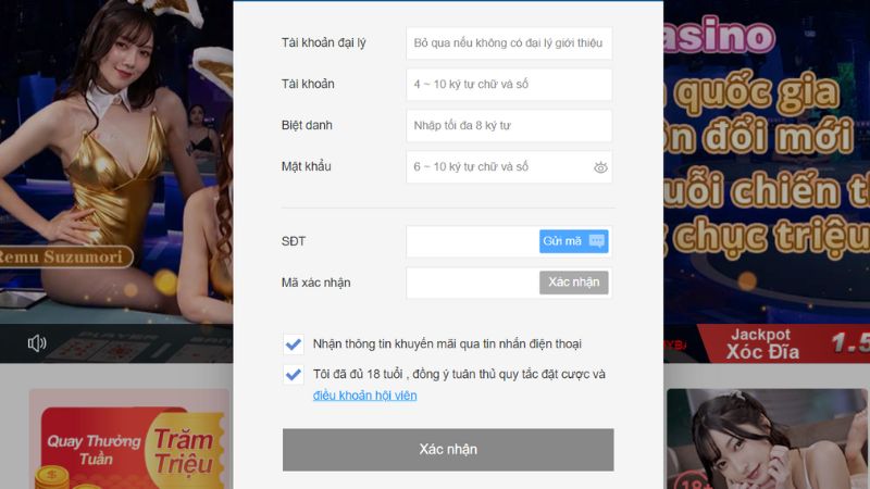 Hướng dẫn đăng ký tài khoản kubet trên điện thoại
